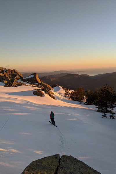 ski de randonnée corse