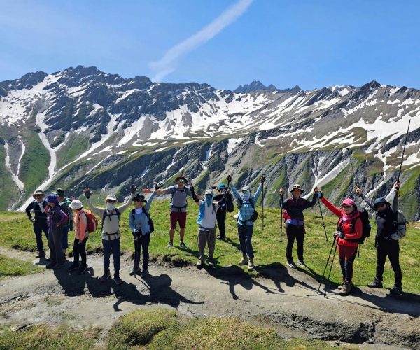 groupe corée tour du mont blanc