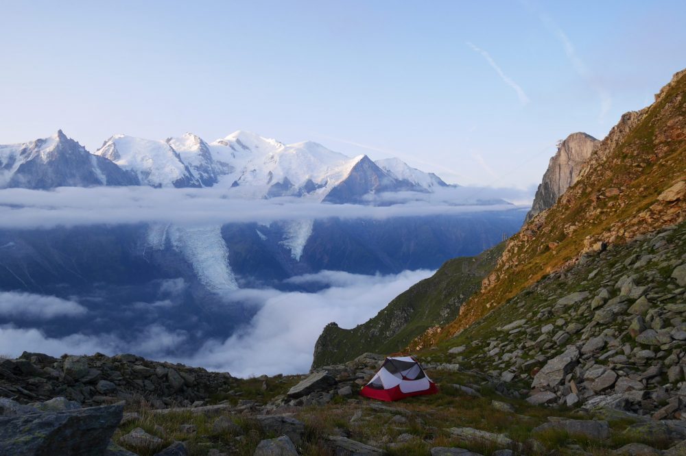 bivouac aiguilles rouges