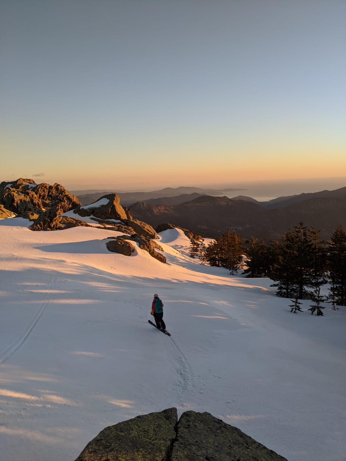 ski de randonnée corse