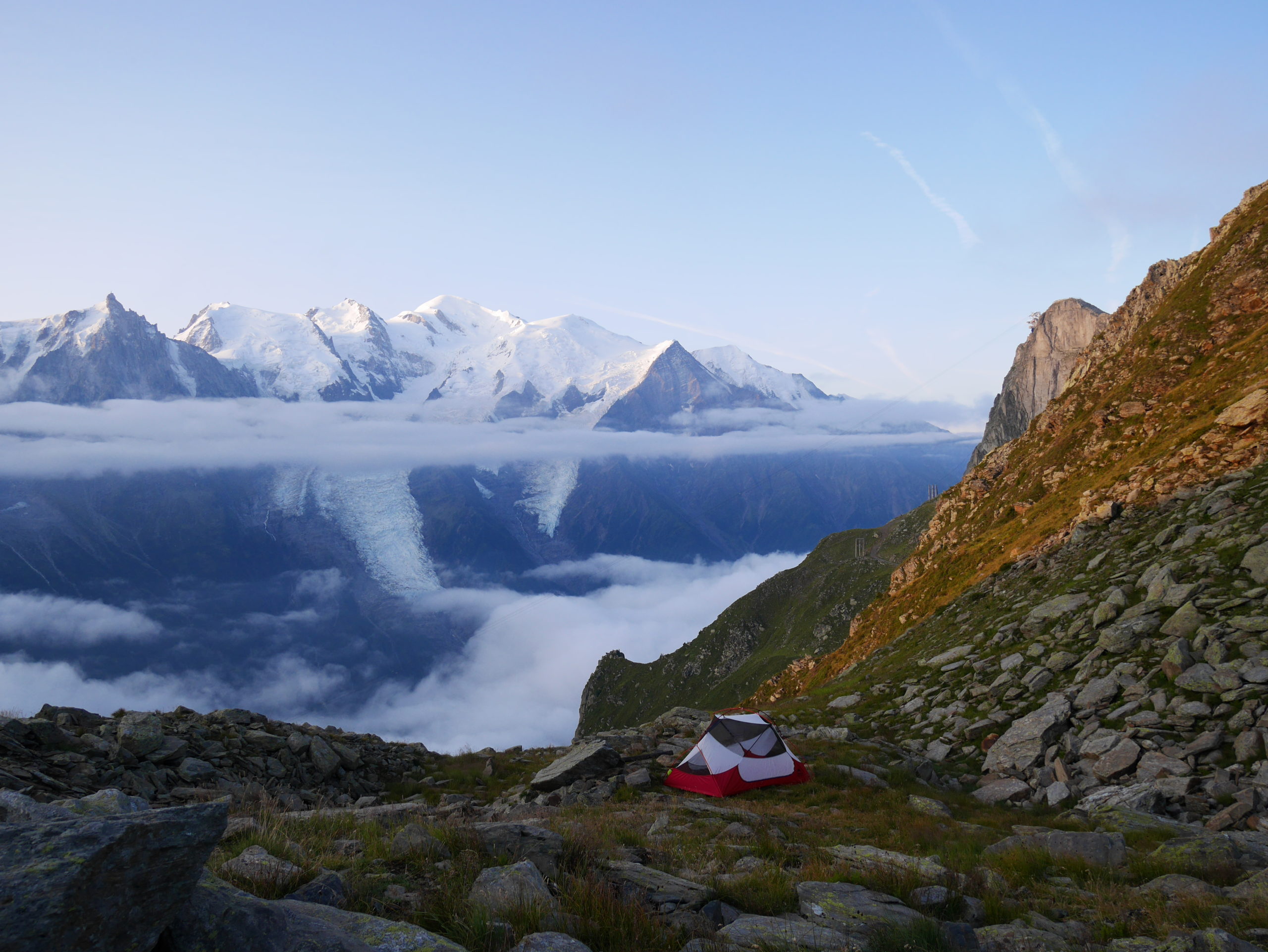 bivouac aiguilles rouges